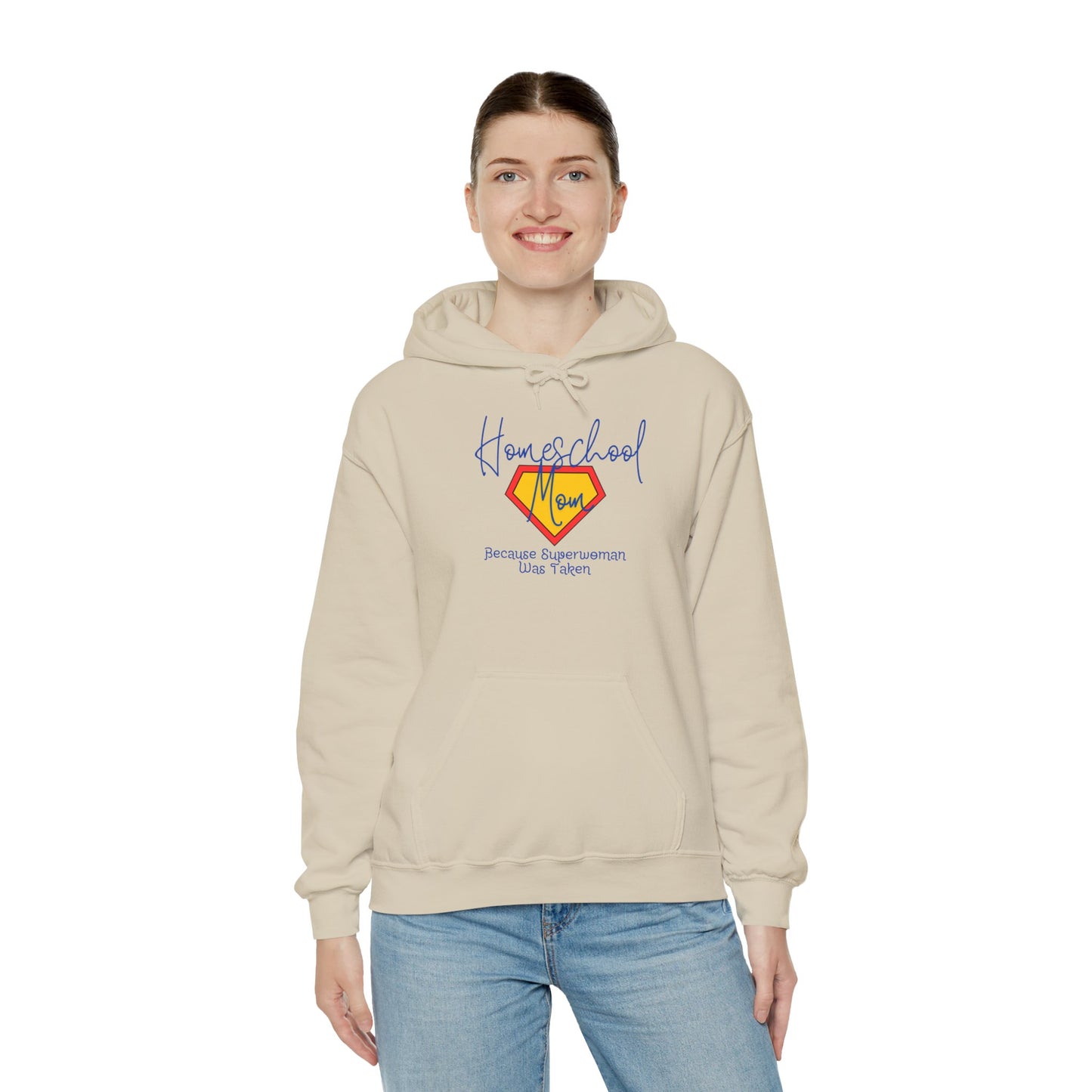 Superwoman Homeschool Mom Hoodie