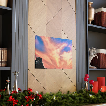 Canvas Gallery Wraps - Beautiful Sky at Dusk