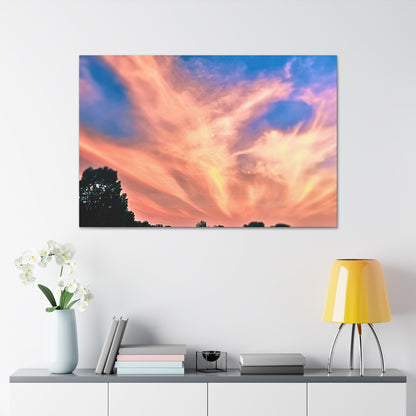 Canvas Gallery Wraps - Beautiful Sky at Dusk