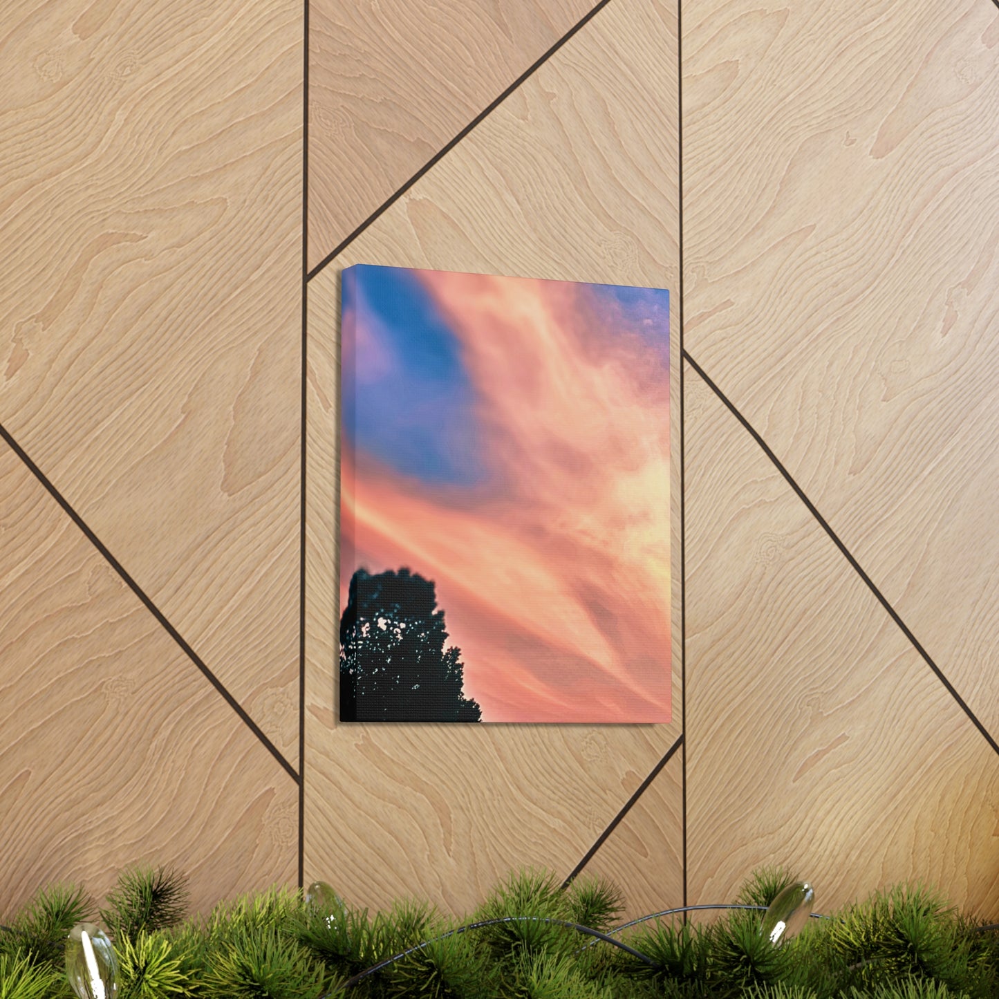 Canvas Gallery Wraps - Beautiful Sky at Dusk