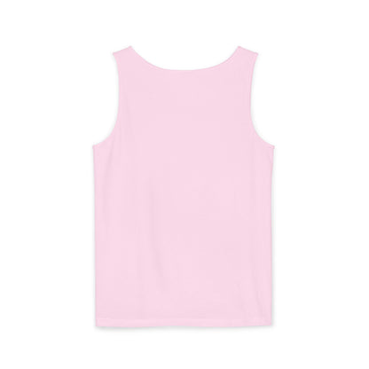 Tank Top - Homeschool Superpowers Unisex Garment-Dyed Tank Top