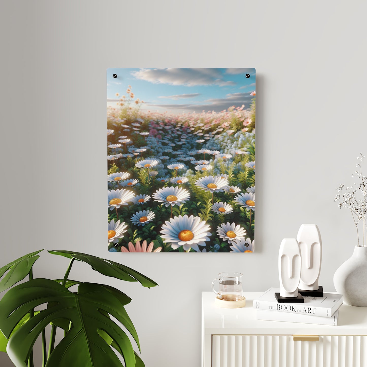 Daisy Field Acrylic Wall Art