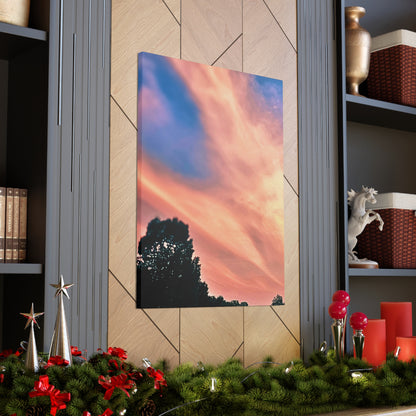 Canvas Gallery Wraps - Beautiful Sky at Dusk