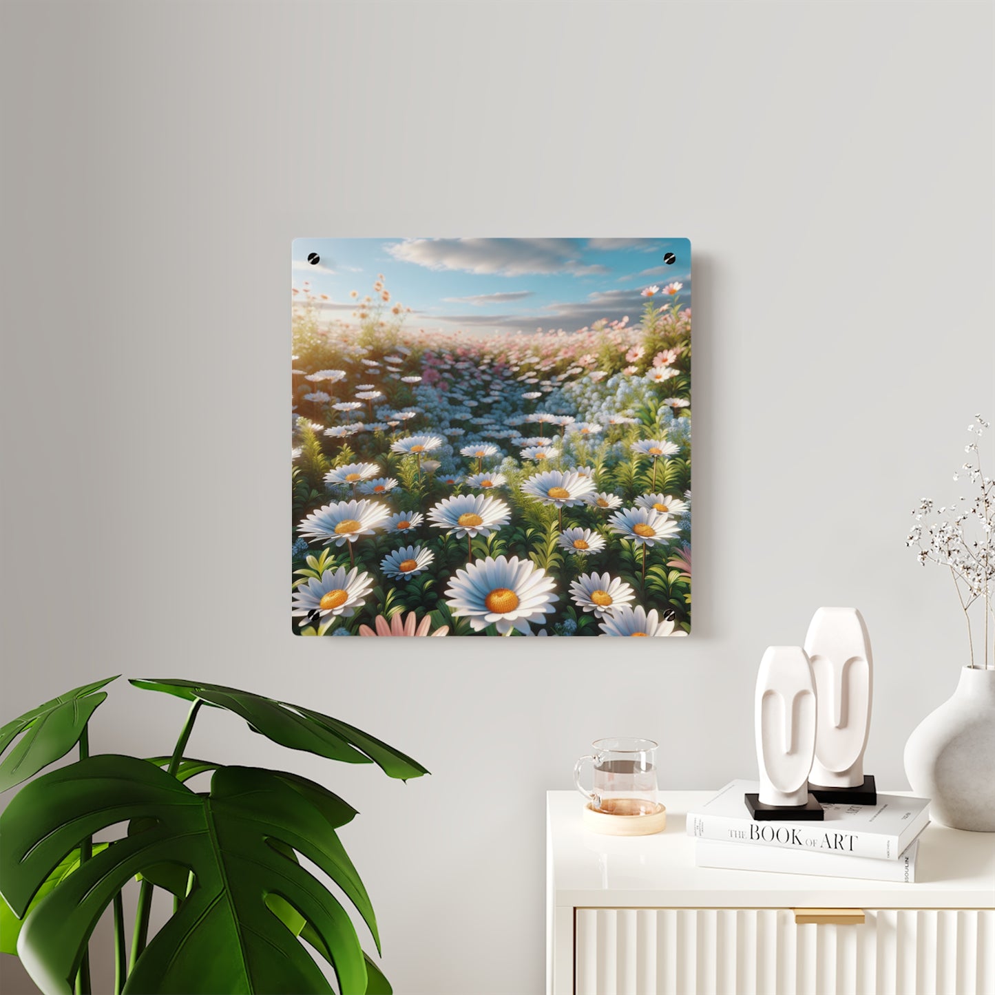 Daisy Field Acrylic Wall Art