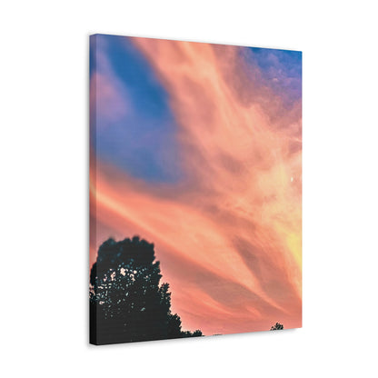 Canvas Gallery Wraps - Beautiful Sky at Dusk