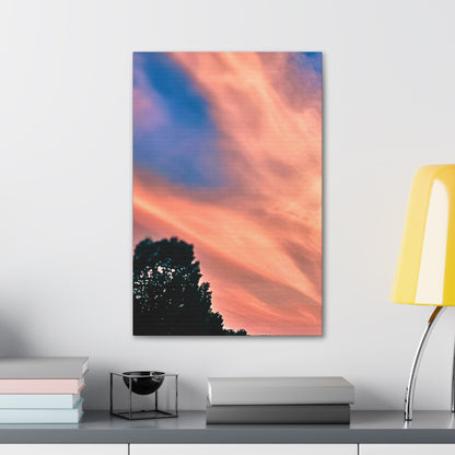 Canvas Gallery Wraps - Beautiful Sky at Dusk