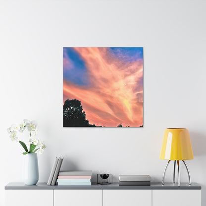 Canvas Gallery Wraps - Beautiful Sky at Dusk