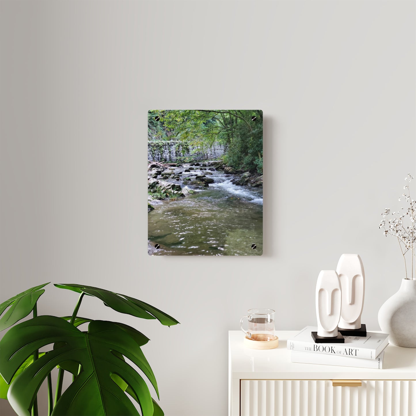 Nature Waterfalls Acrylic Wall Art Panels